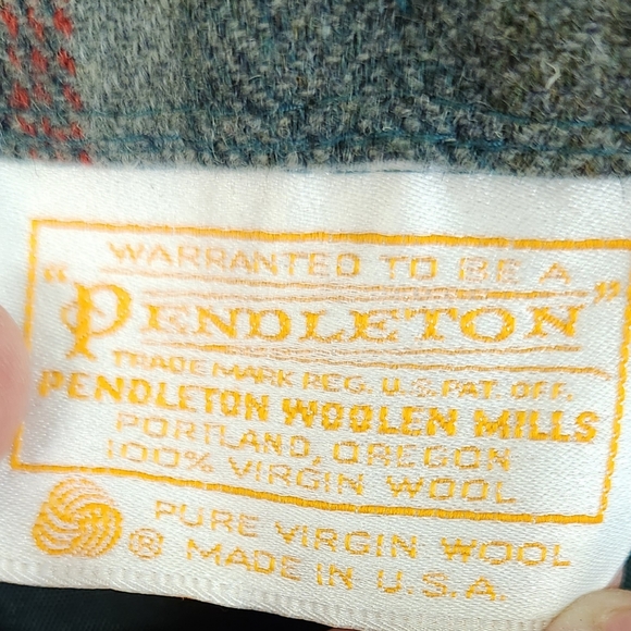 Vintage Pendleton 100% Virgin Wool Trousers Fully Lined Women's Small - Picture 4 of 16